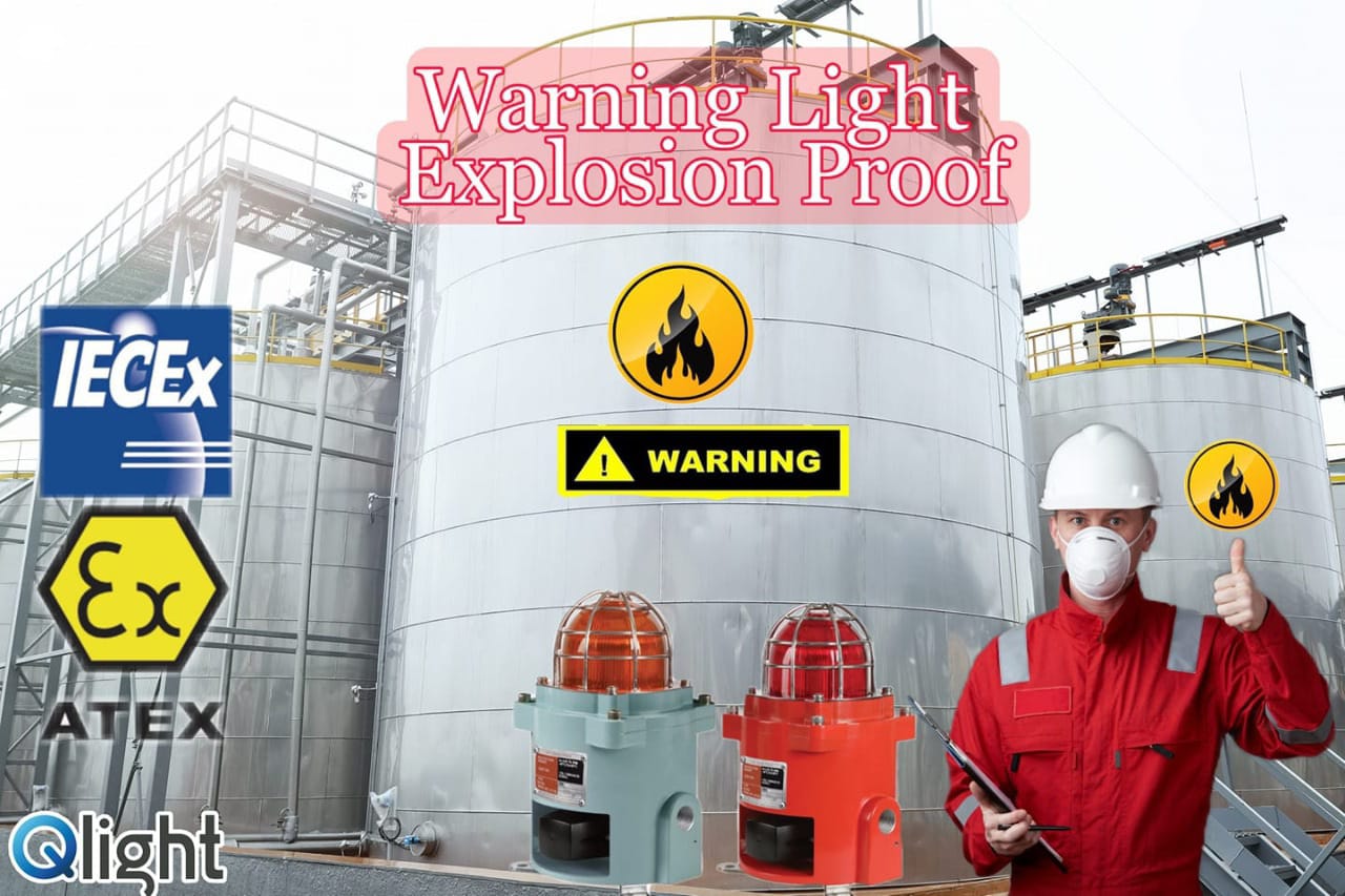 Explosion Proof warning light sirene horn alarm