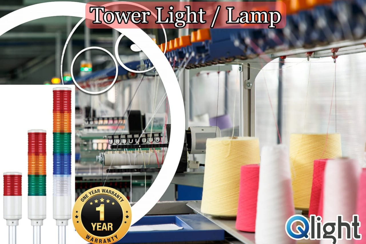 Tower lamp tower light untuk industri tekstil